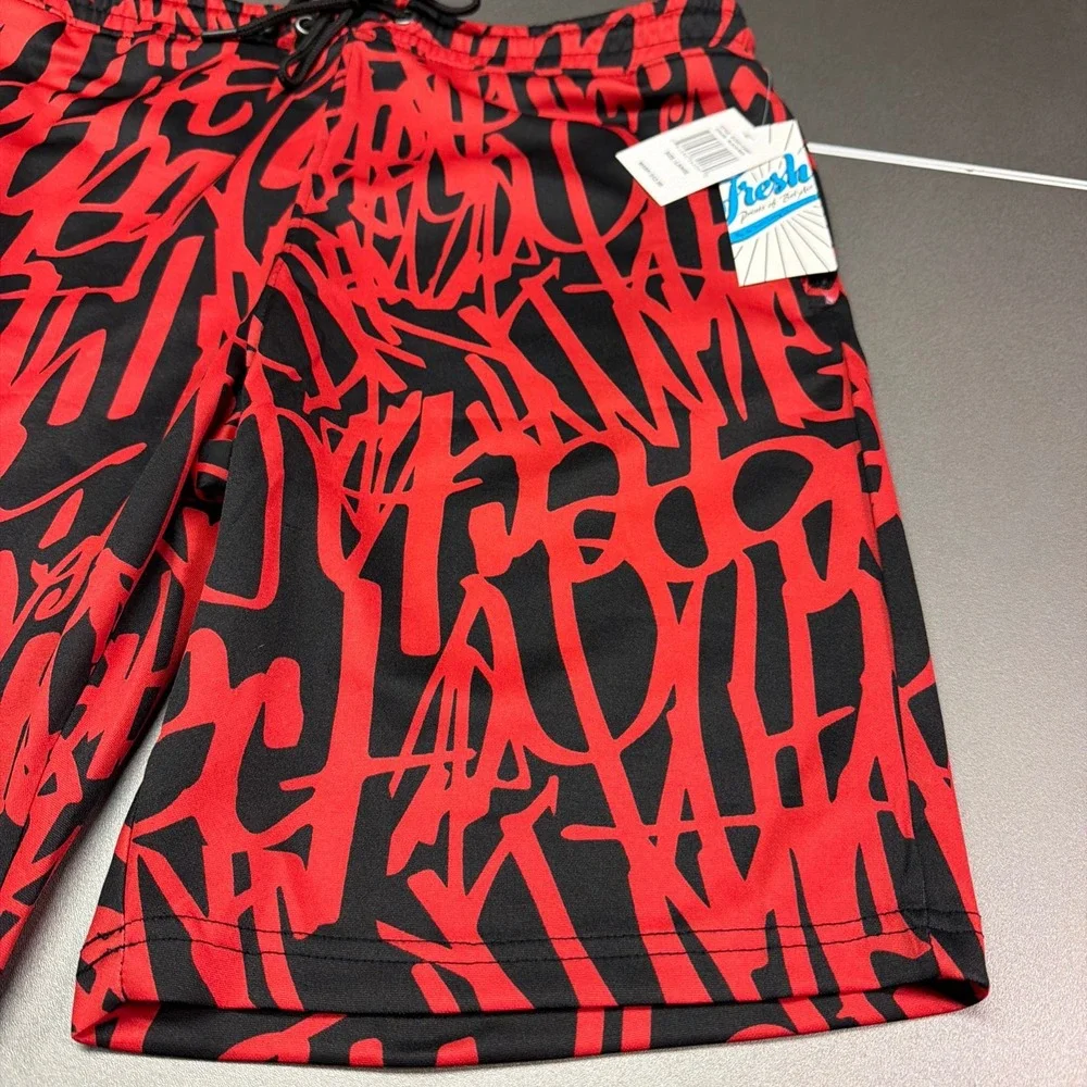 Fresh Prints of Bel-Air By Drill Clothing Co. Men's Size Large Board Shorts NWT!